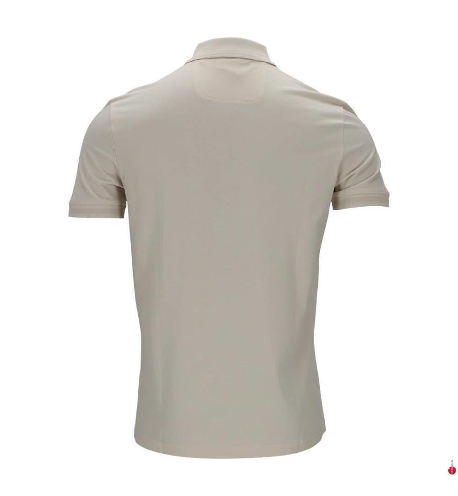 Polo en coton piqué coupe classique - Blanc