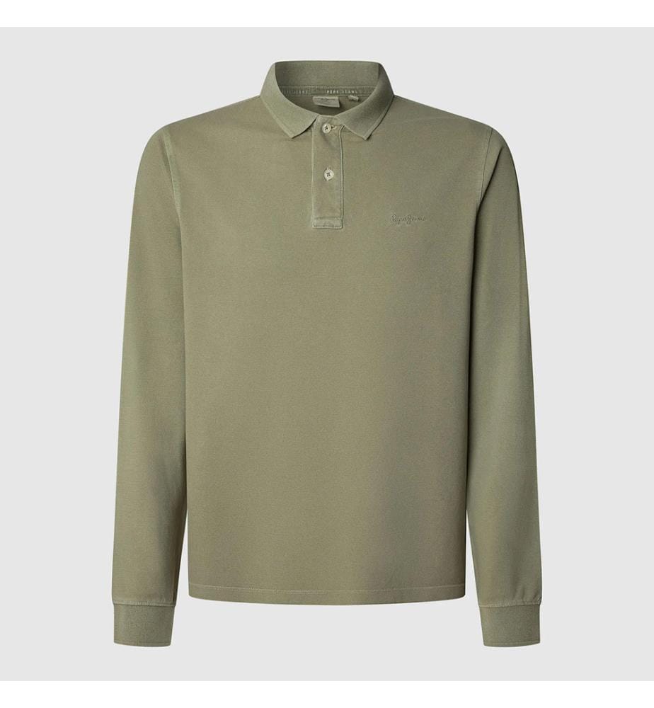 Polo New Oliver Gd Ls - Vert militaire