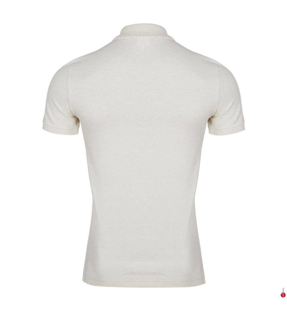 Polo Slim Fit - Crème
