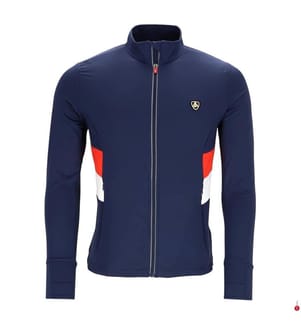 Cespeed 1st Skin Zip T-shirt - Navy