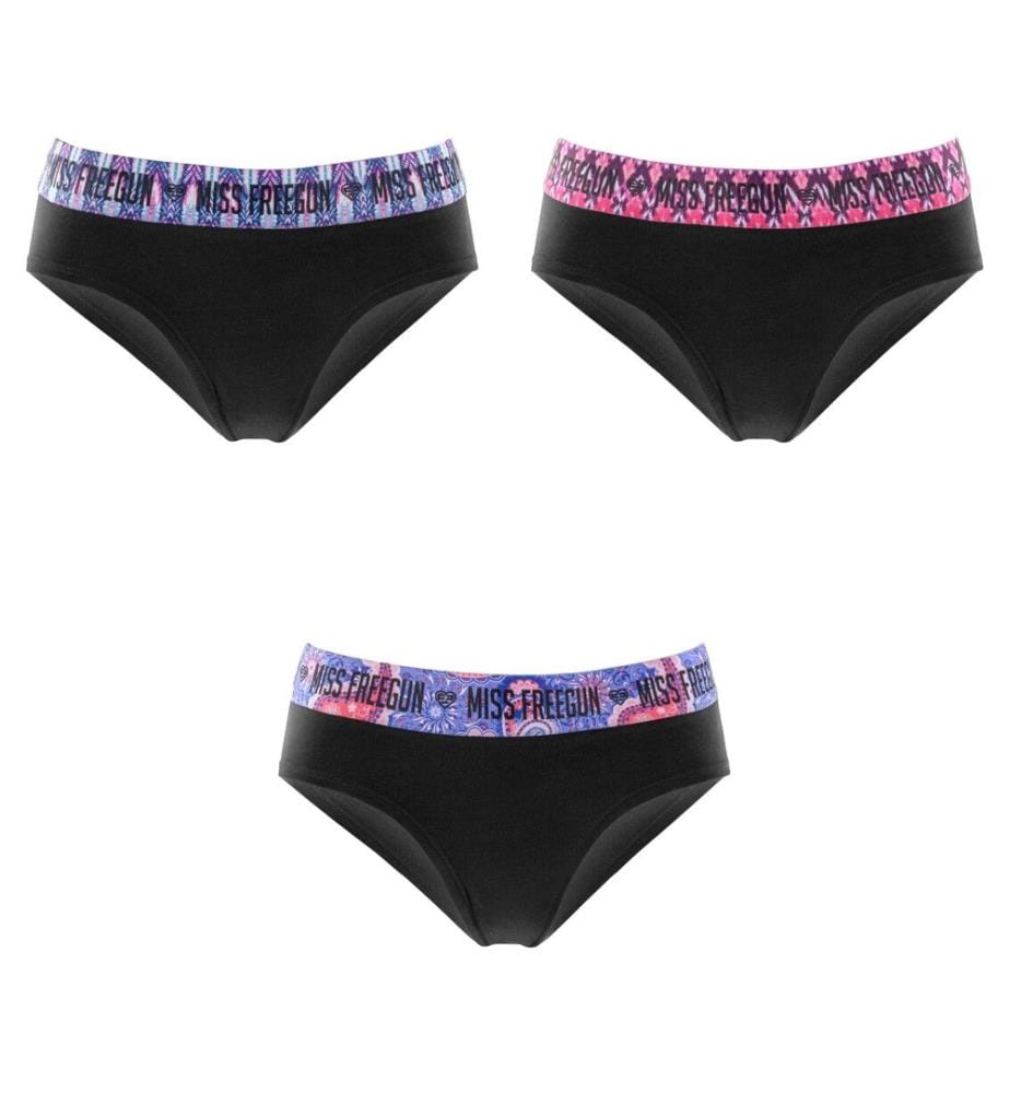 Set of 3 Ethnik Culottes - Multicolor