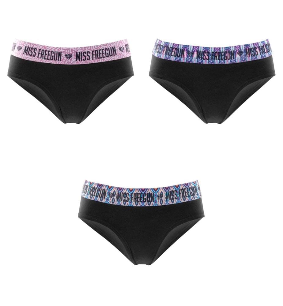 Set of 3 Ethnik Culottes - Multicolor