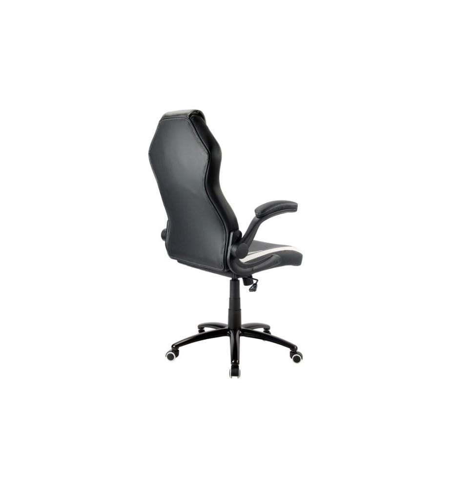Racing Chairs - Chaise de gaming CL-RC-BW-2 Noir/Blanc