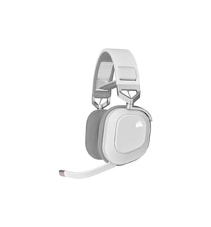 CORSAIR - Écouteurs HS80 RGB iCUE Blanc