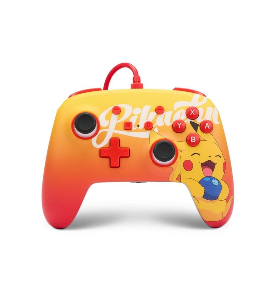 Power A - Enhanced Wired Controller Orange Berry Pikachu