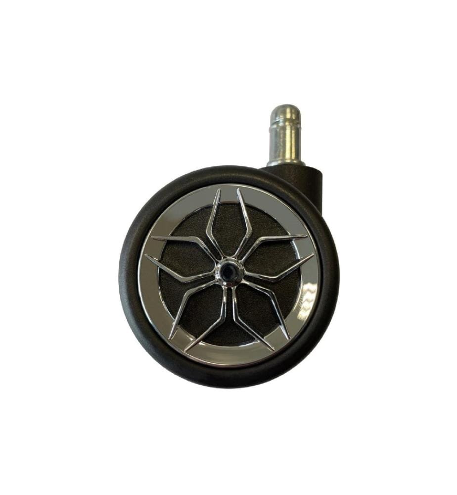 LC-Power Roulettes LC-CASTERS-2-DRIFT Lot de 5 chromes