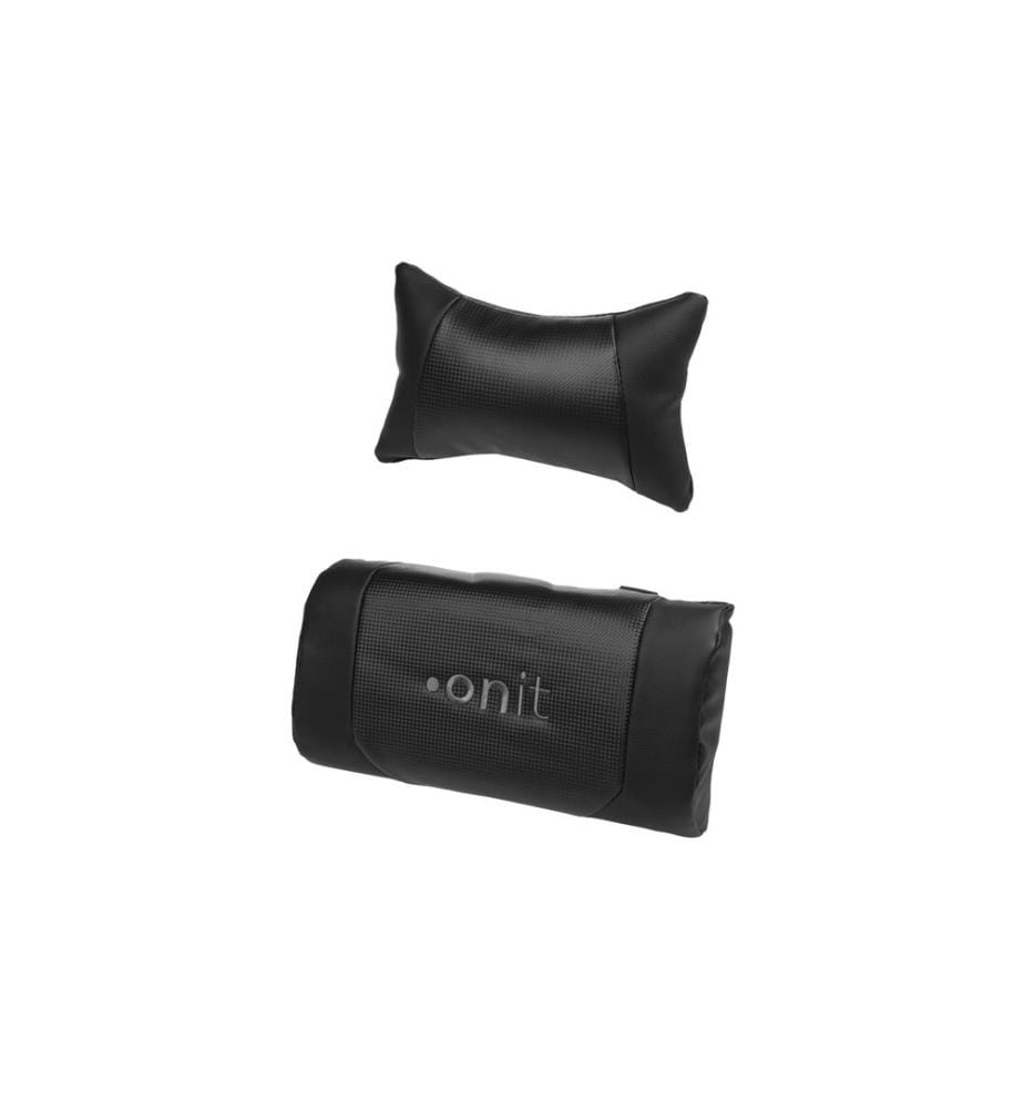 ONIT - Coussins de rechange pour chaise de gaming ONIT - Deepblack 2 pièces