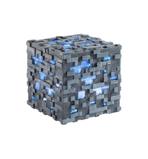 PALADONE - Dekoleuchte Minecraft Illuminating Diamond Ore Cube 10 cm