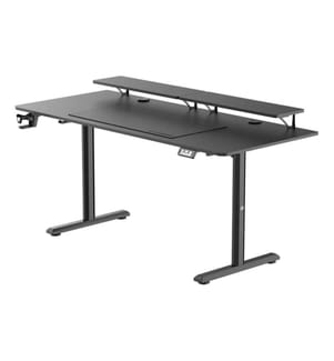 ULTRADESK - Table de jeu Higlander XXL Noir