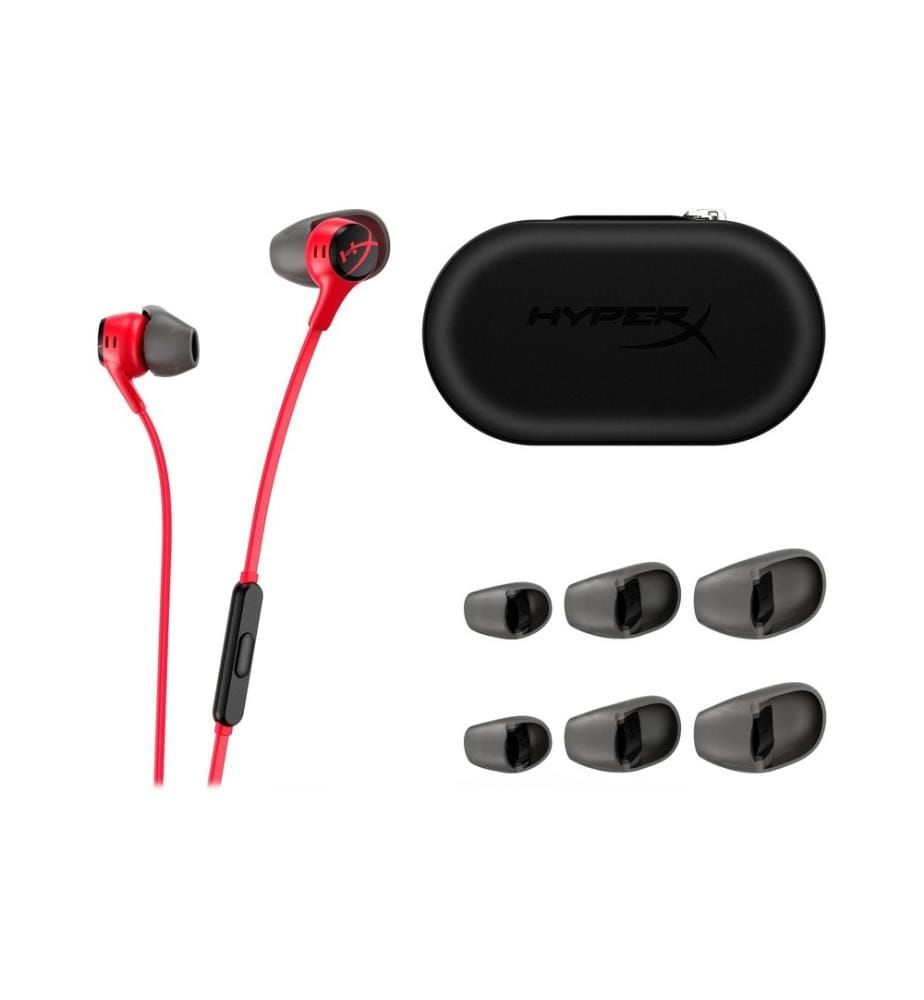 HYPERX - In-Ear-Kopfhörer Earbuds Rot