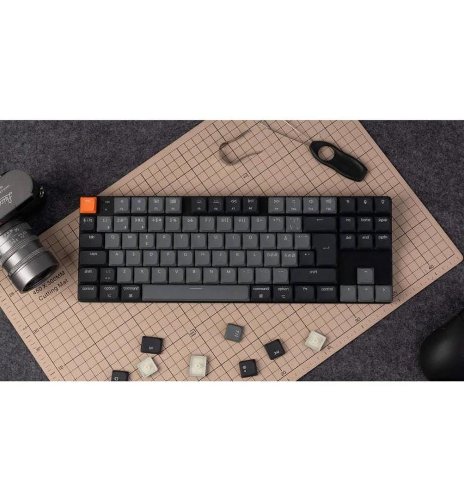 Keychron - Gaming-Tastatur K1 QMK Version 6 Red Switch