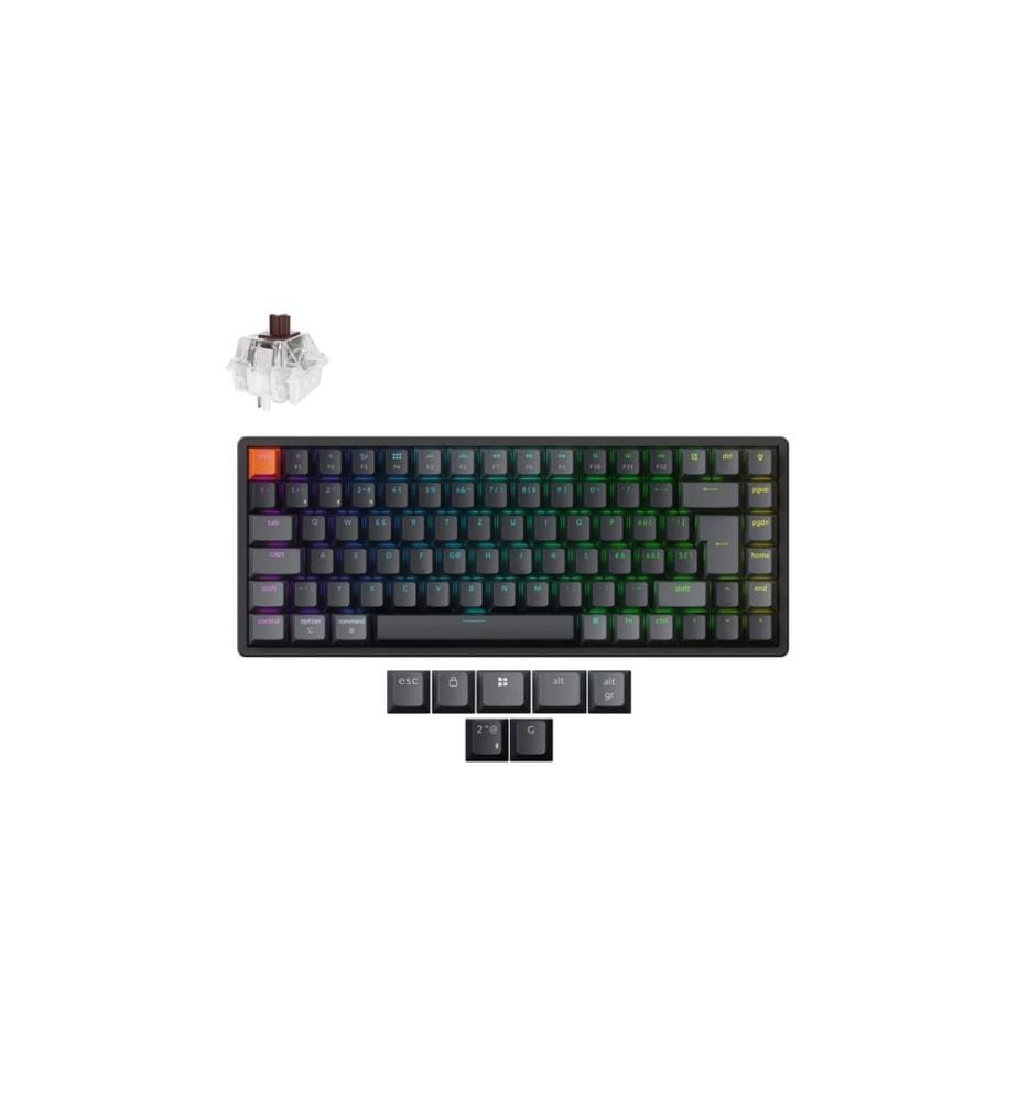 Keychron - Clavier de gaming K2 QMK version 3 Brown Switch