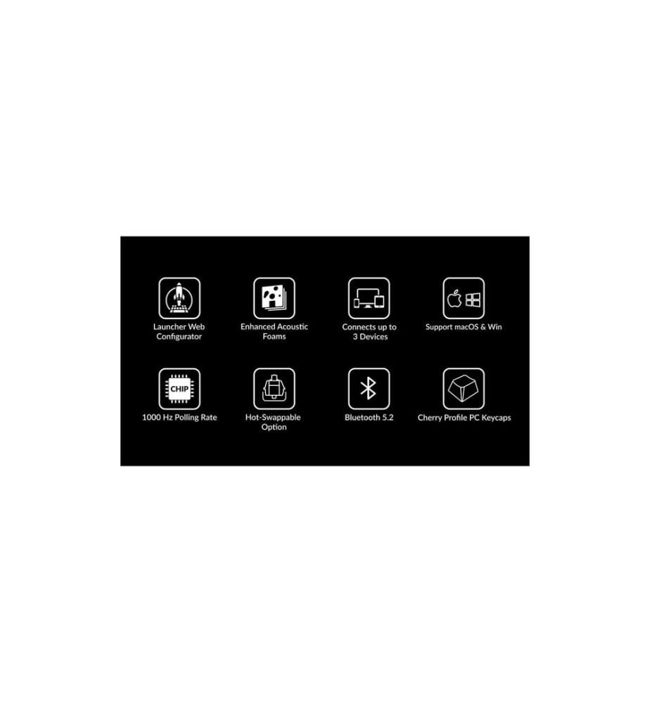 Keychron - Clavier de gaming K8 QMK version 2 Red Switch