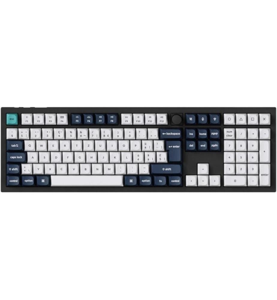 Keychron - Gaming-Tastatur Q6 Max Black QMK Brown Switch