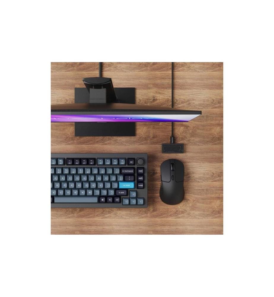 Keychron - Gaming-Maus M3 Wireless Black 4000 Hz No RGB