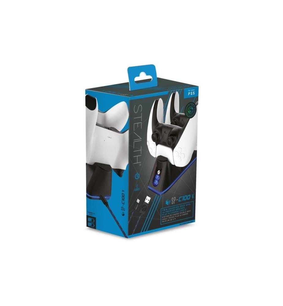 Stealth-Gaming - Ladestation SP-C100 V Twin + Charge Cable