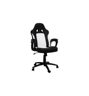 Racing Chairs - Gaming-Stuhl CL-RC-BW Weiss/Schwarz