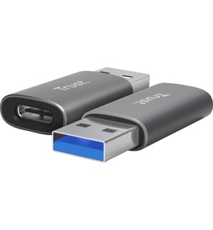 TRUST - USB-Adapter Calyx USB-C Stecker - USB-A Stecker