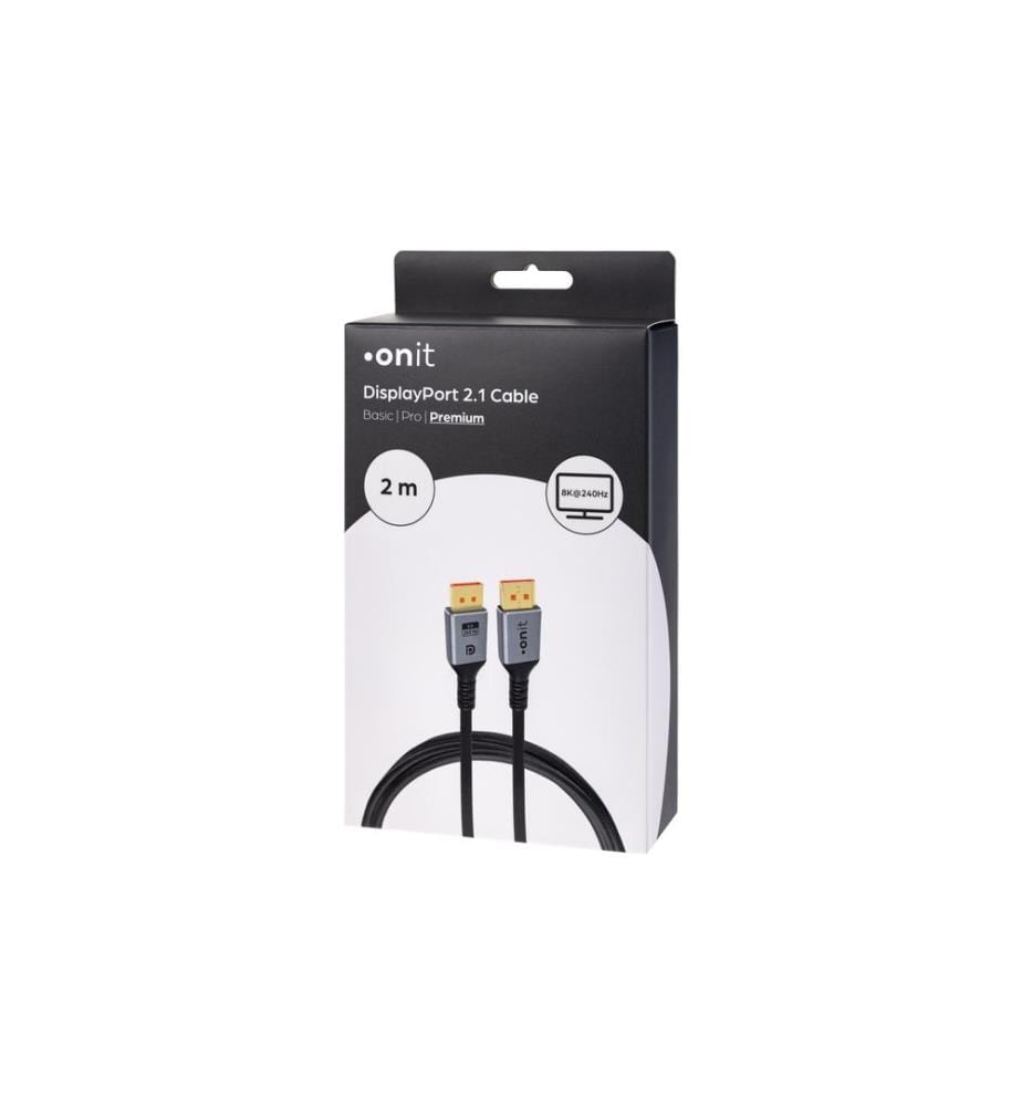 ONIT - Kabel 16K@60 Hz DisplayPort - DisplayPort, 2 m