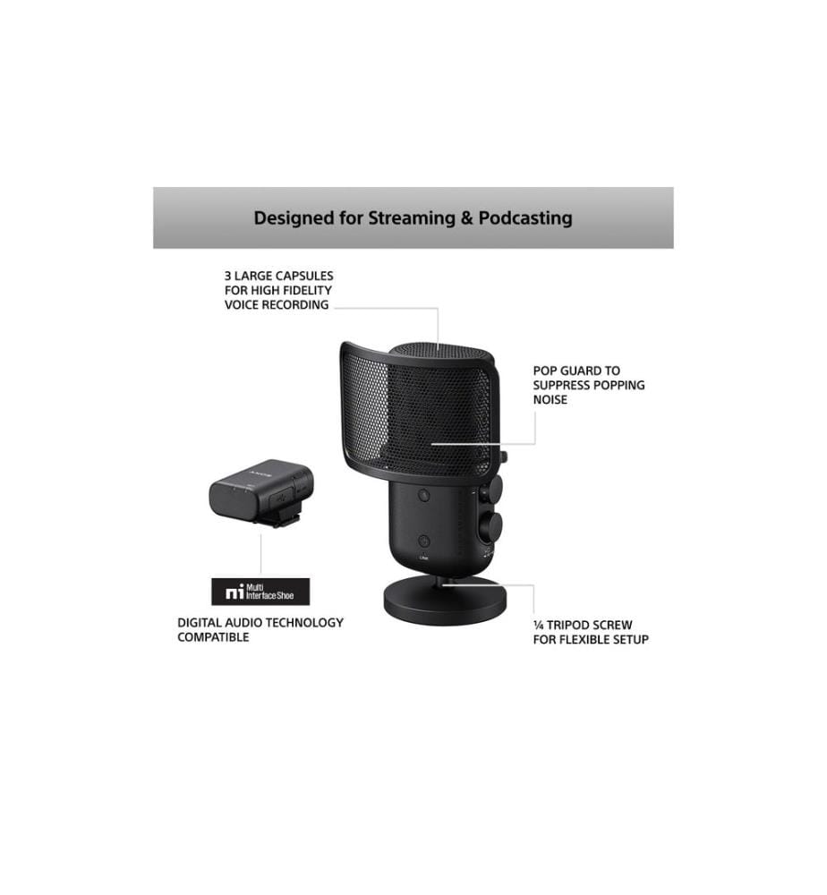 SONY - Microphone ECM S1