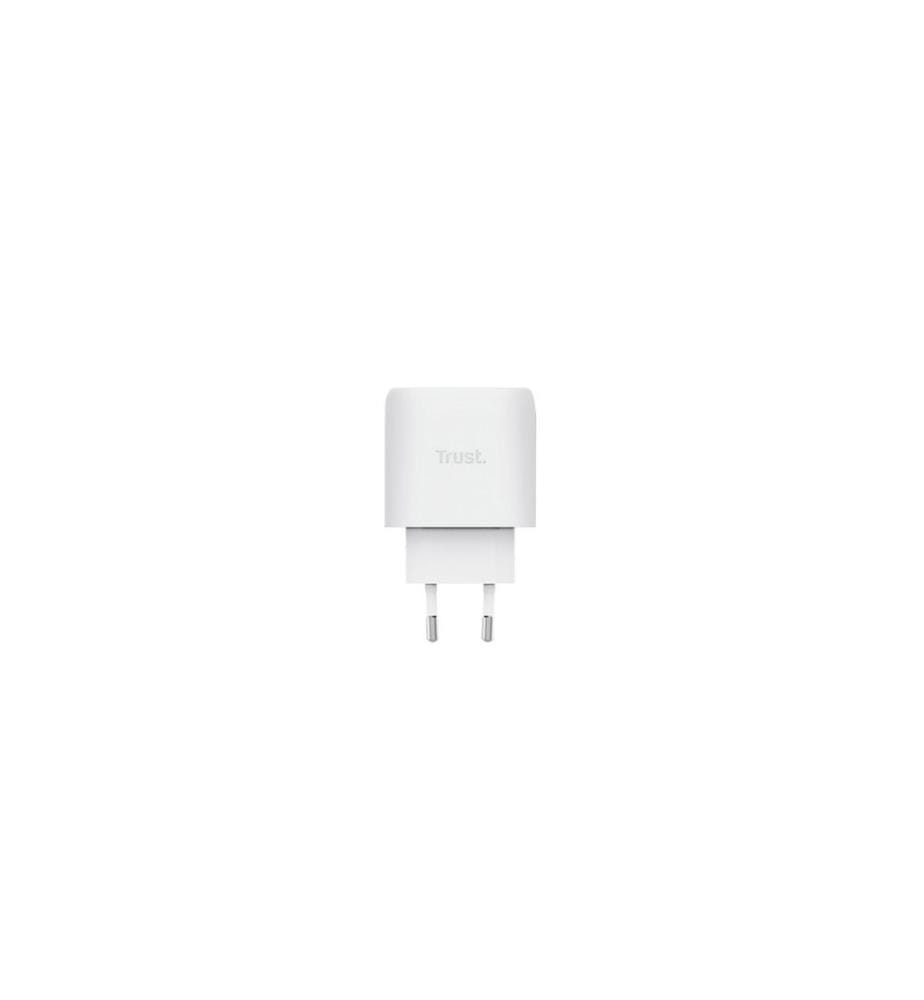 TRUST - Chargeur mural USB Maxo USB-C-GaN 45 W Blanc