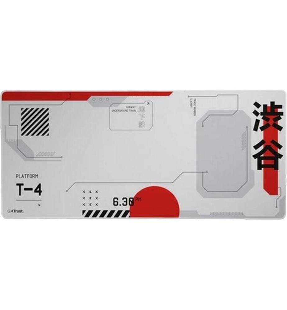 TRUST - Gaming-Mausmatte GXT 759 XXL Rot/Weiss
