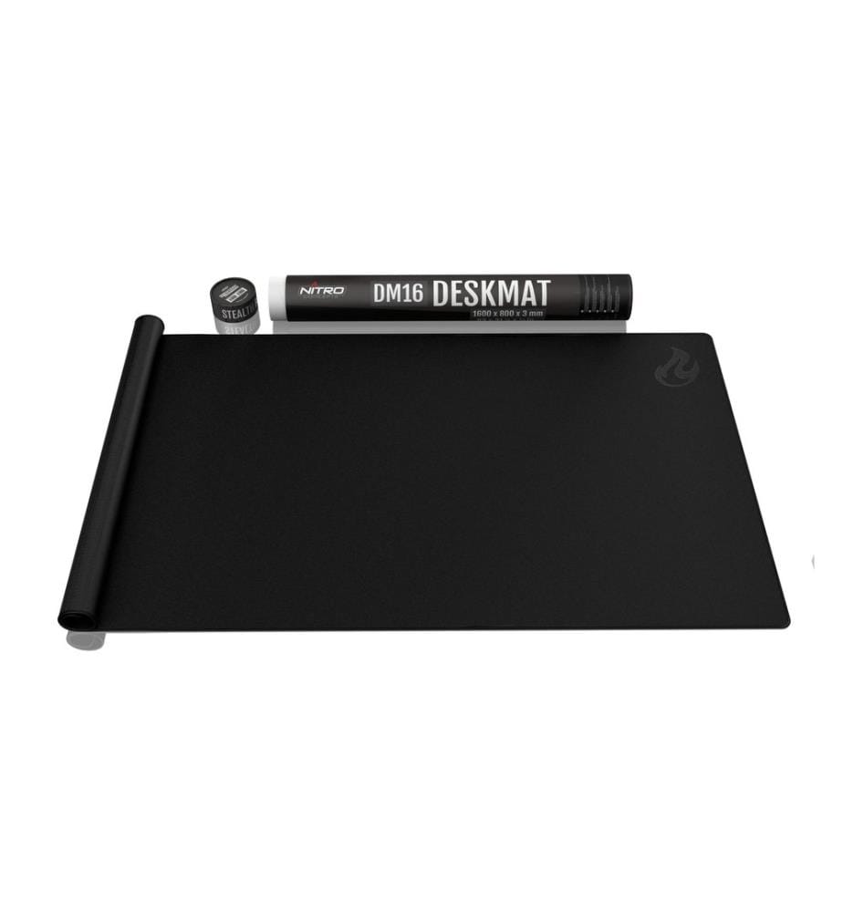 NITRO CONCEPTS - Gaming-Mausmatte DM16 Schwarz