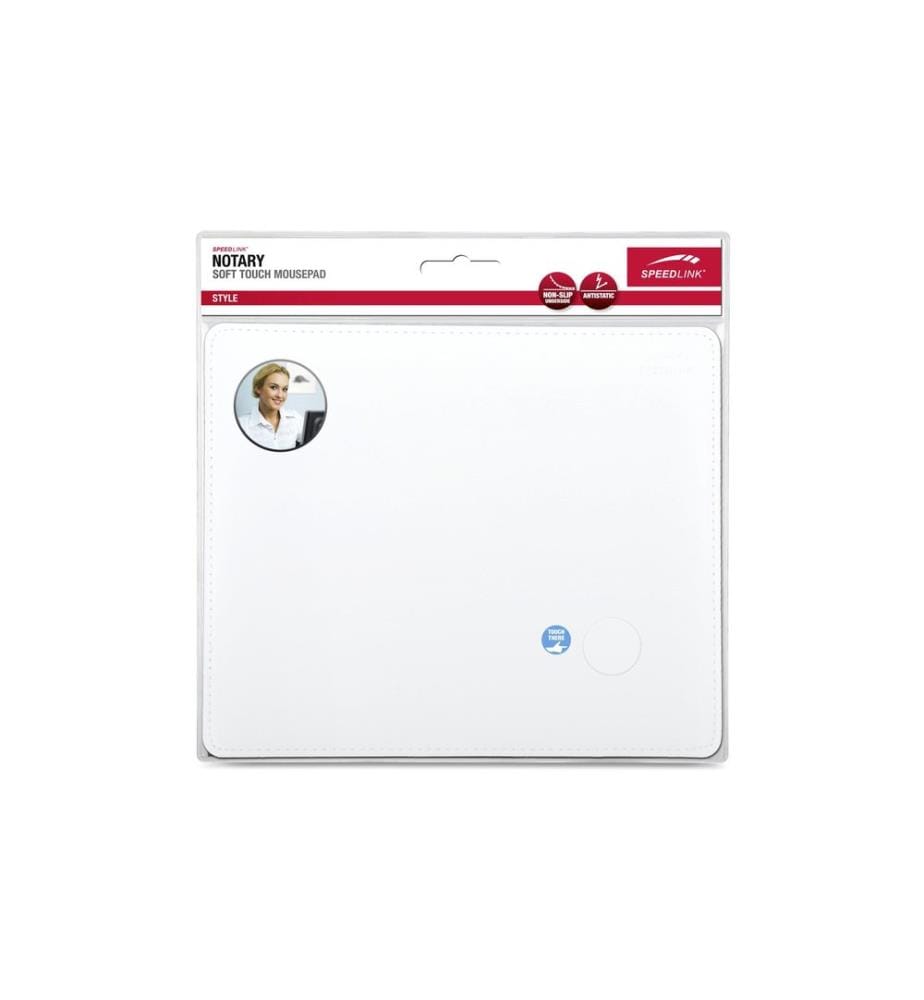 SPEEDLINK - Mausmatte NOTARY Soft Touch Weiss