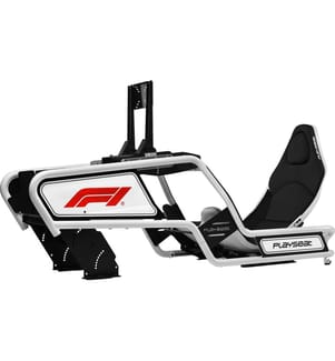 Playseat Formula Intelligence F1 Edition Gaming-Sitz Schwarz/Weiss