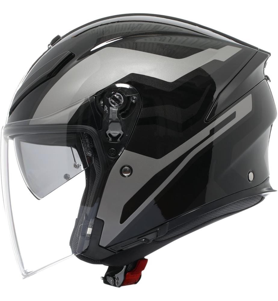 Casco Jet K5 Evo Tune - Grigio e nero