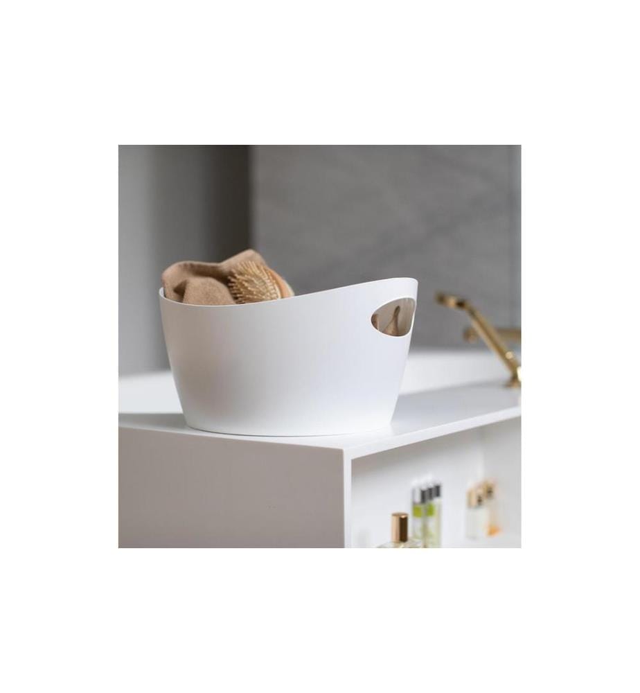 KOZIOL - Wäschekorb  Bottichelli M 4.5 l, Beige/Gelb