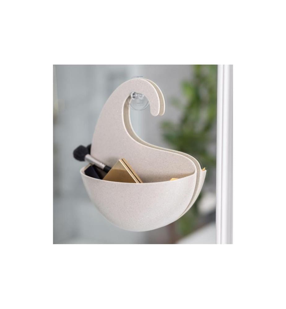 KOZIOL - Duschmittelhalter Utensilo Surf M, Sand/Gelb