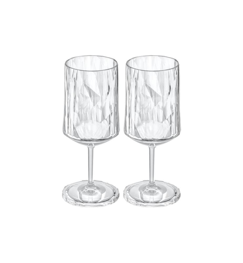 KOZIOL - Rotweinglas Superglas Club No. 4, 300 ml, 2 Stück,