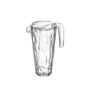 KOZIOL - Carafe Club 1.5 l, Transparent