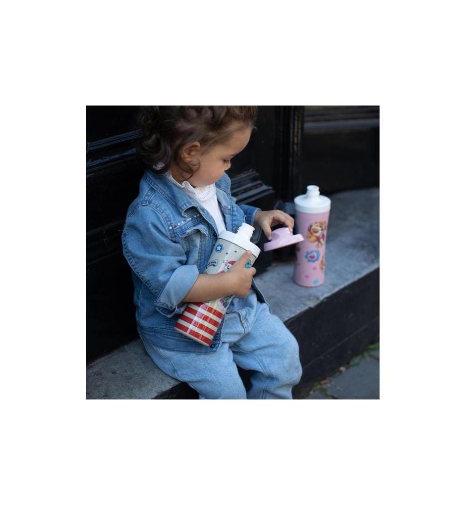 KOZIOL - Trinkflasche Oase Paw Patrol, 425 ml, Rosa