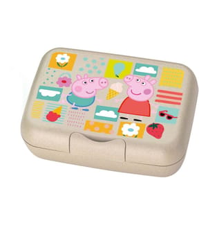 KOZIOL - Lunchbox Candy L, Peppa Pig, Beige/Gelb