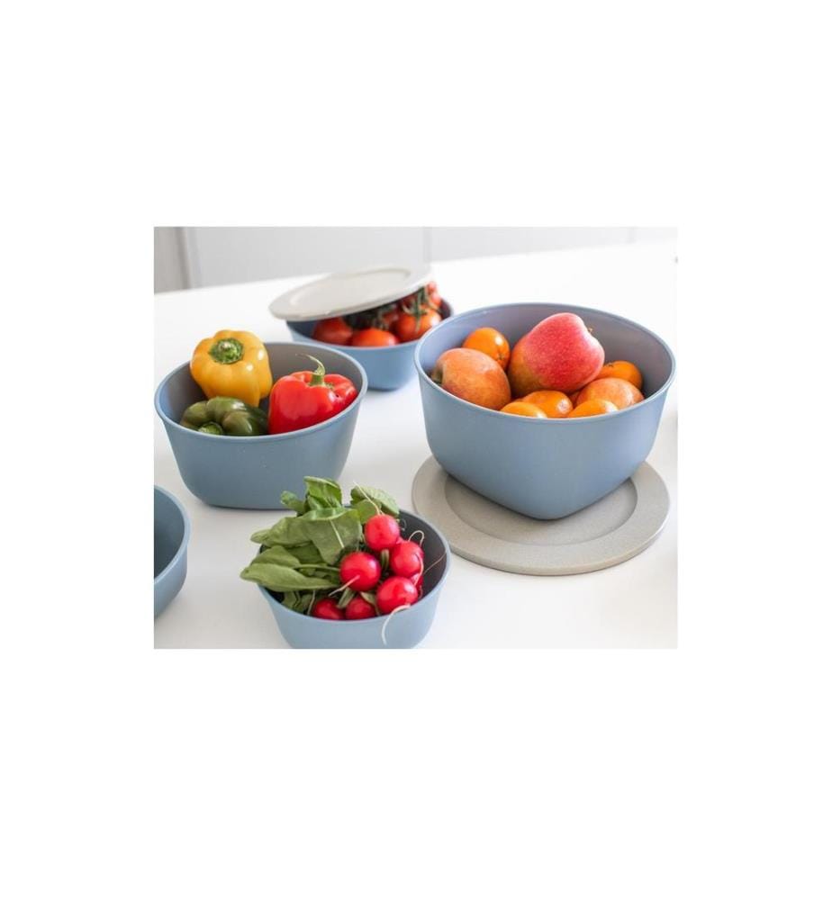 KOZIOL - Boîte à provisions Connect 0.7 l, Bleu