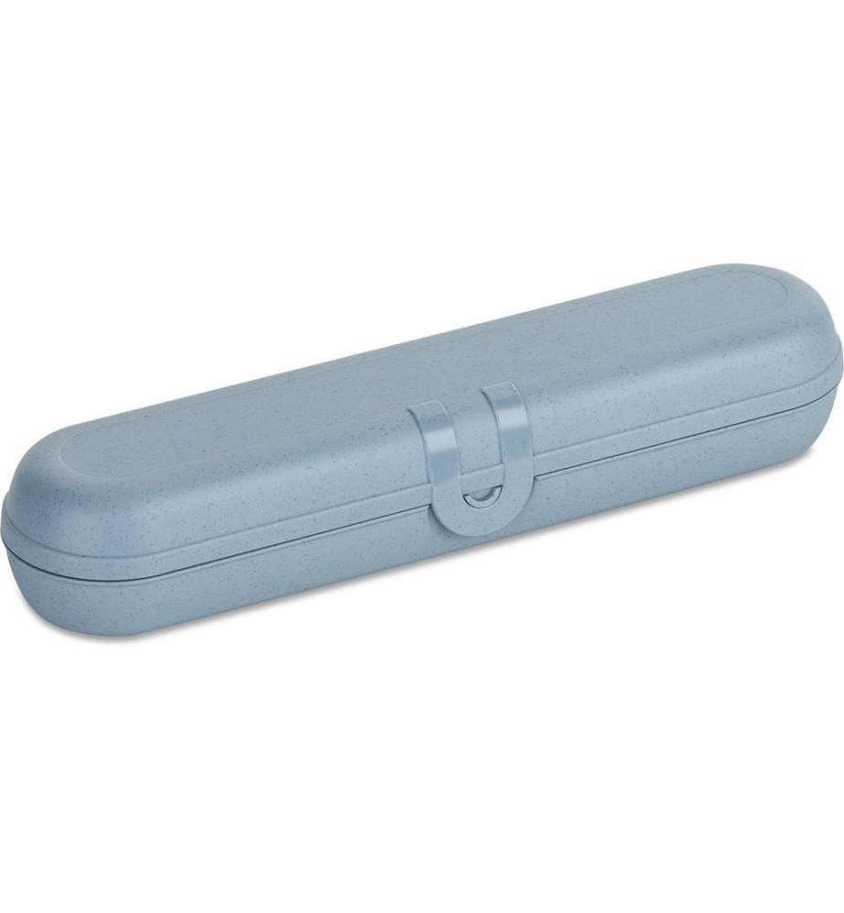 KOZIOL - Étui de set de couverts Klikk 1-parties, Bleu