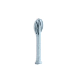 KOZIOL - Besteck-Set to go Klikk Pocket 3-teilig, Blau