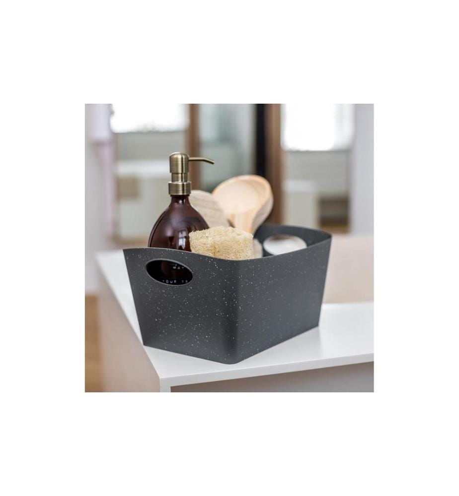 KOZIOL - Aufbewahrungskorb Boxxx M, Blau, 3.5 l