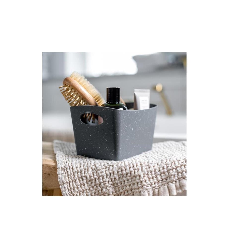 KOZIOL - Aufbewahrungskorb Boxxx S, Grau, 1 l
