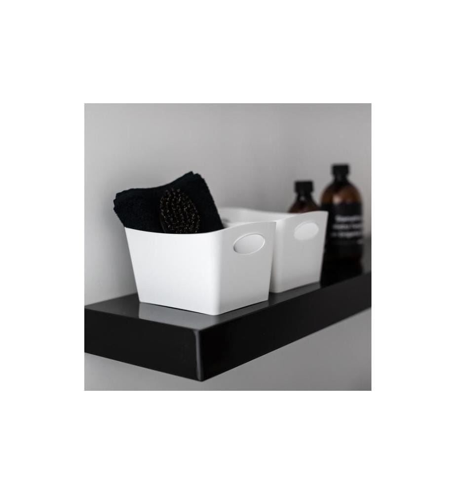 KOZIOL - Panier de rangement Boxxx S, Blanc,  1 l