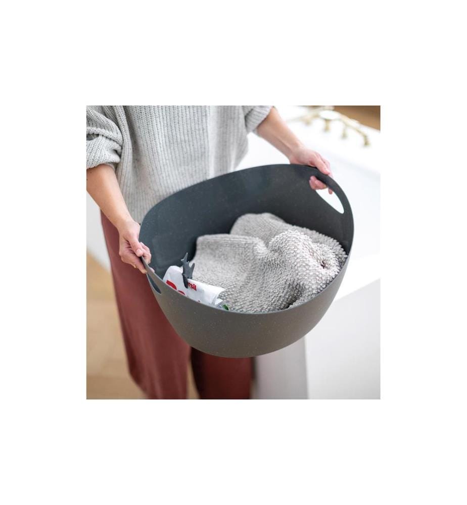 KOZIOL - Wäschekorb  Bottichelli L, 15 l, Blau