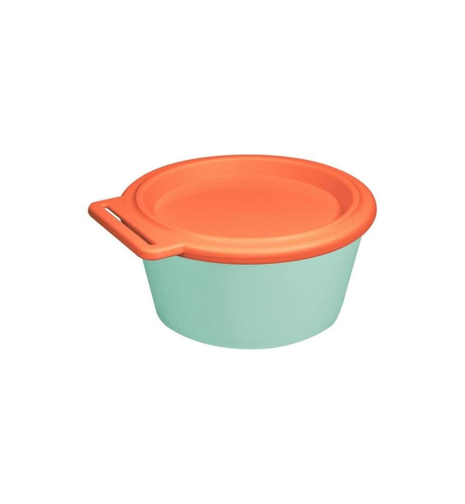 KOZIOL - Coupe Nora Box 11 cm, 1 Pièce/s, Sweet Green/Strong Coral