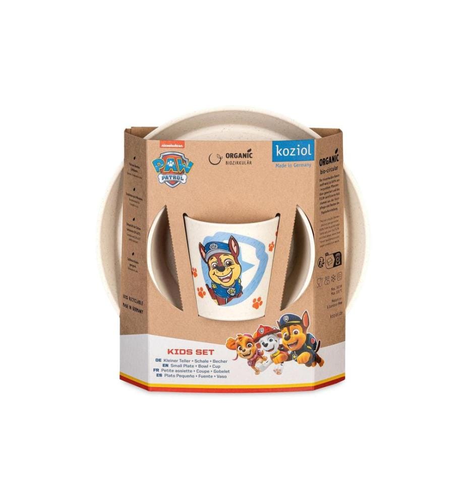 KOZIOL - Service de table pour enfants CONNECT PAW PATROL moon