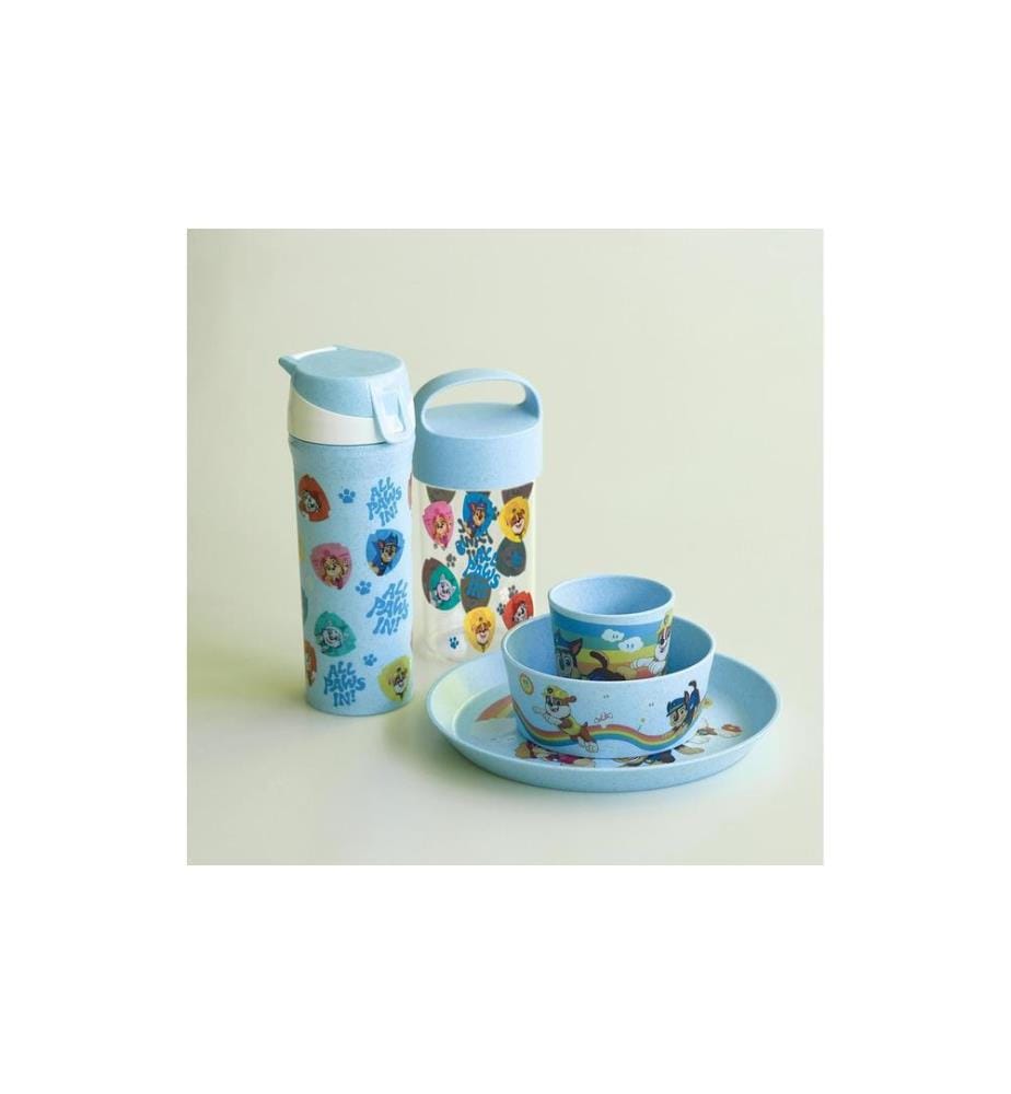 KOZIOL - Service de table pour enfants CONNECT PAW PATROL sky blue