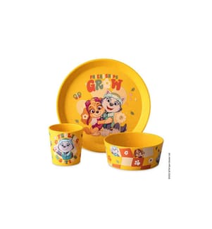 KOZIOL - Service de table pour enfants CONNECT PAW PATROL miel jaune
