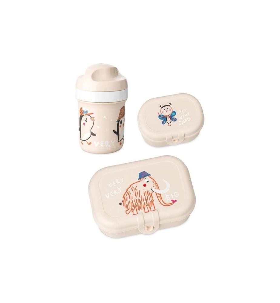 KOZIOL - Lunchboxset VERY VERY TO GO almond
