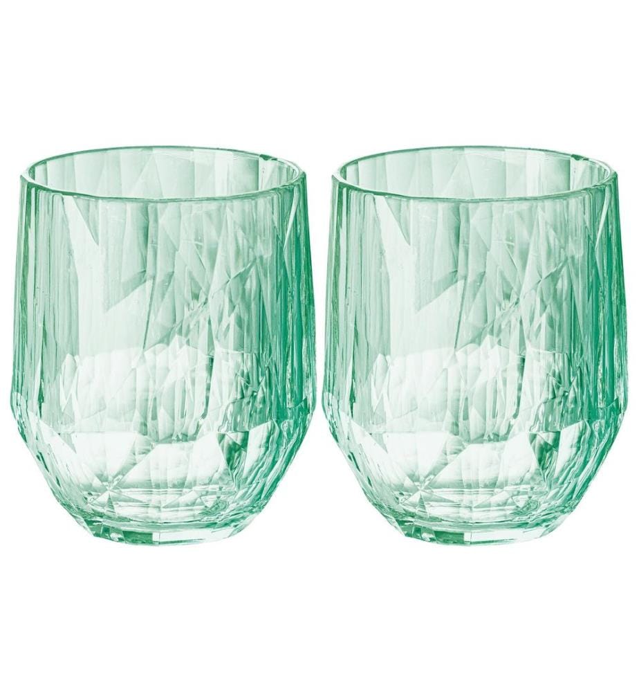KOZIOL - Verre Club No. 24 300 ml, 2 Pièce/s, Jade