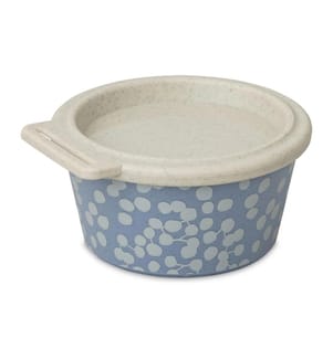 KOZIOL - Bol Blomster Dot avec couvercle 250 ml, Bleu